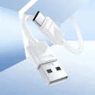 HOCO kábel USB A - Lightning 2,4 A X114 1 m fehér