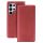 Smart Magneto fliptok Samsung Galaxy S25 Edge burgundy tok