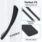 Hátlap MATT XIAOMI REDMI NOTE 14 PRO 4G fekete tok