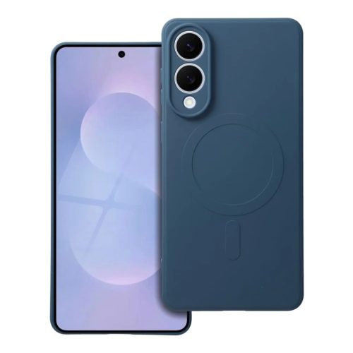SZILIKON MAG TOK kompatibilis MagSafe technológiával Samsung S25 Edge kék