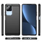 Xiaomi Poco F4 5G fliptok Carbon Case fekete