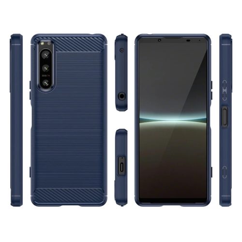 Thunder Case Xiaomi Poco F4 5G szilikon páncél tok fekete