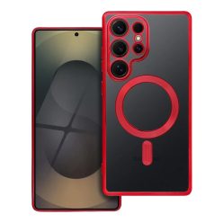   ELECTRO MAG COVER tok kompatibilis MagSafe-fel SAMSUNG S25 Edge piros