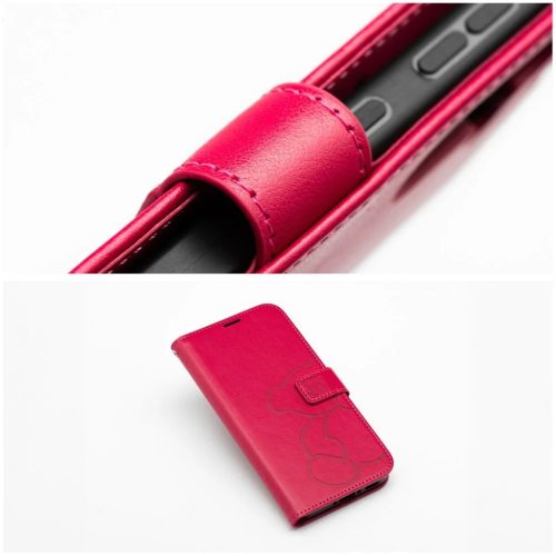 MEZZO fliptok Samsung Galaxy S25 Edge maci bíbor tok