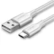 Ugreen USB - USB Type-C kábel 480Mbps 3A kábel 1m fehér (US287 60121)