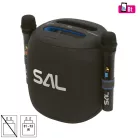 SAL PARCUBE boombox, 100 W, 2db vezeték nélküli mikrofon, 5db hangszóró, LED fényeffekt, IPX6 védelem, bluetooth
