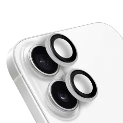   Apple iPhone 16/16 Plus Fehér OBAL:ME Lencsevédő üvegfólia