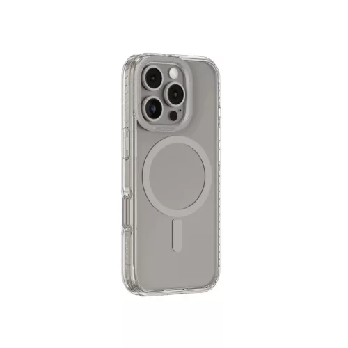 AmazingThing Titan Pro Mag tok mágneses gyűrűvel iPhone 16 Pro-hoz - Szürke