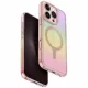 Uniq Iridescia Magclick töltőtok iPhone 16 Pro - Pink tok