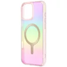 Uniq Iridescia Magclick töltőtok iPhone 16 Pro - Pink tok