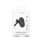Puro autós tartó Qi2 töltővel, MagSafe kompatibilis - fekete