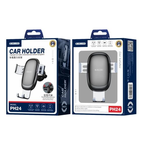 JELLICO autós tartó gravitációs PH24 fekete