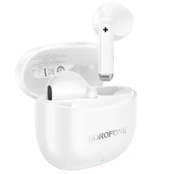 Borofone TWS Bluetooth Fülhallgató BW88 Deep Rhyme fehér