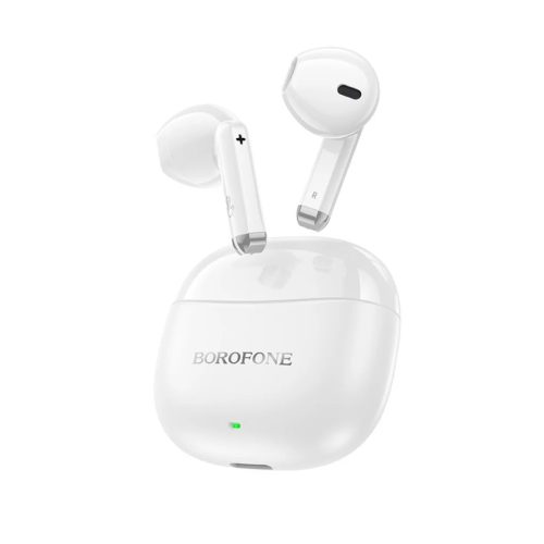 Borofone TWS Bluetooth Fülhallgató BW88 Deep Rhyme fehér