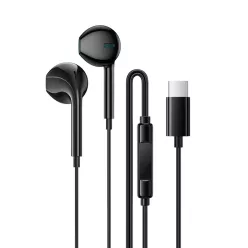   Borofone Fülhallgató BM100 Fuente mikrofonnal Type C (DAC) fekete