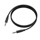 Borofone AUX Kábel BL26 Standard - jack 3,5mm - jack 3,5mm - 1 méter fekete
