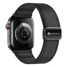 FORCELL F-DESIGN FA21 eco-bőr szíj APPLE Watch 38 / 40 / 41 mm fekete