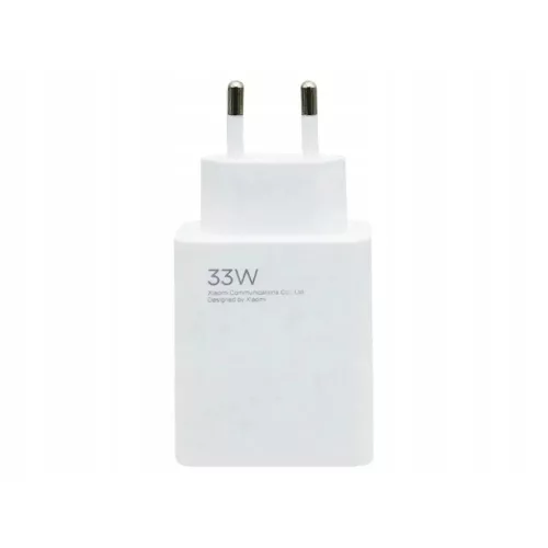 XIAOMI eredeti töltő USB A QC3.0 3A 33W MDY-16-EF fehér bulk,