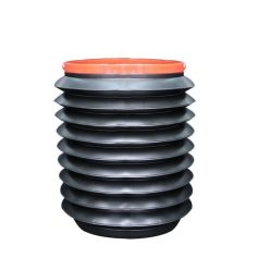 Összecsukható autós vödör tároló 4L fekete