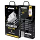 MOONX fali töltő MC02 2.4A 12W 2xUSB + Lightning kábel Fehér