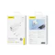 FONENG fali töltő EU66 PD 20W 1xUSB-C + 1xUSB QC3.0 + kábel USB-C - Lightning Fehér