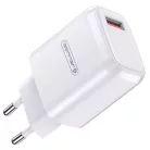 JELLICO fali töltő A77 22,5W 1xUSB QC3.0 + kábel Lightning Fehér
