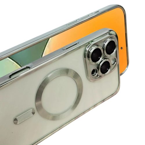 Metal tok MagS iPhone 15 Pro Max Ezüst