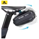 WILDMAN utazótáska biciklikerékre cipzárral 1L (4"-7") M90 fekete