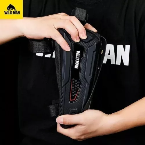 WILDMAN utazótáska biciklikerékre cipzárral 1L (4"-7") M90 fekete