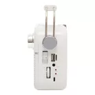 SAL RPR9 napelemes rádió multimédia lejátszóval, FM-AM-SW rádió, Bluetooth, USB és microSD csatlakozás, beépített akkumulátor