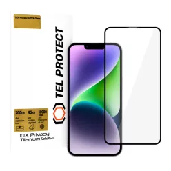   iPhone 14 Titanium 10X Privacy Tel Protect Tempered glass üvegfólia