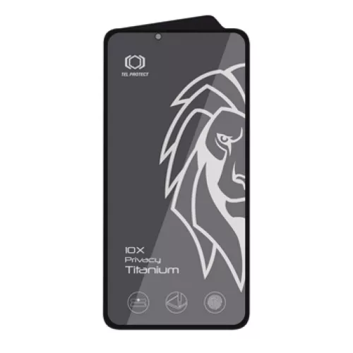 iPhone 14 Titanium 10X Privacy Tel Protect Tempered glass üvegfólia