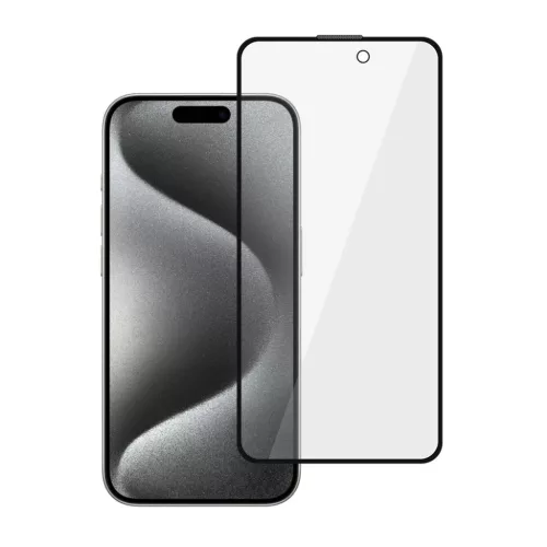 Edzett üveg Tel Protect 10X Privacy Titanium iPhone 15 Pro üvegfólia