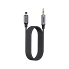 FONENG kábel BM31 Lightning - JACK 3.5MM 1M Fekete