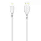 JELLICO kábel KDS-32 Lightning USB 3.1A 2M Fehér