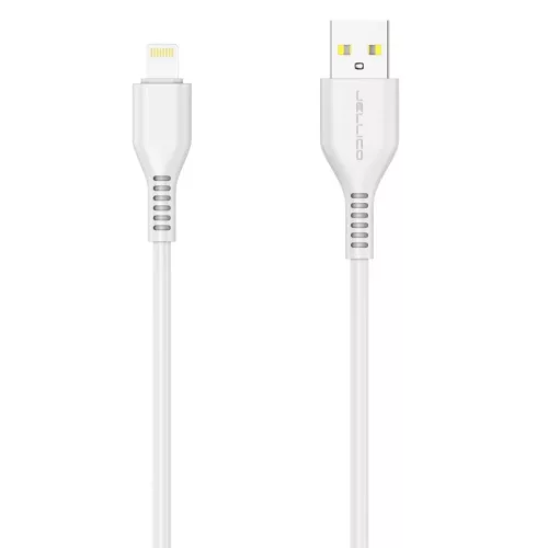 JELLICO kábel KDS-32 Lightning USB 3.1A 2M Fehér