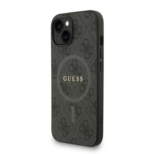 Apple iPhone 13 Guess PU Bőr 4G Színes Gyűrűs Szíj MagSafe tok