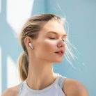 HOCO vezeték nélküli fülhallgató bluetooth TWS EW202 lila