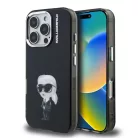iPhone 16 Pro Karl Lagerfeld IML Aquarelle Karl fekete tok