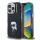 iPhone 16 Pro Karl Lagerfeld IML Aquarelle Karl fekete tok