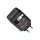 FORCELL F-ENERGY GaN III VT-R7 utazótöltő visszahúzható kábellel, 1x USB-C és 1x USB-A töltőporttal PD QC4.0 3A 70W szürke