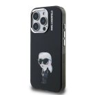 iPhone 15 Pro Max fekete Karl Lagerfeld IML Aquarelle Karl tok