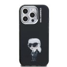 iPhone 15 Pro Max fekete Karl Lagerfeld IML Aquarelle Karl tok