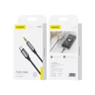 FONENG BM31 USB-C - JACK 3.5MM 1M kábel Fekete