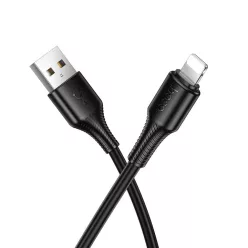 Hoco 2,4A 1 m X120 fekete Lightning USB kábel