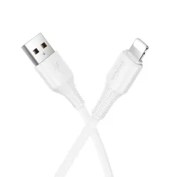 USB A - Lightning kábel Hoco 2,4A 1 m X120 fehér