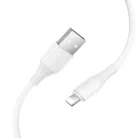 USB A - Lightning kábel Hoco 2,4A 1 m X120 fehér