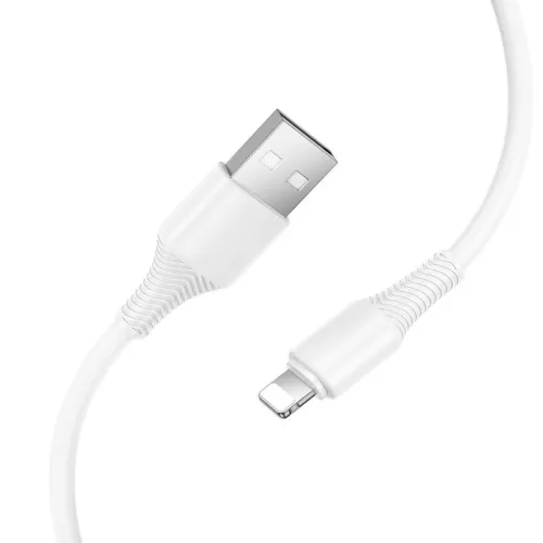 USB A - Lightning kábel Hoco 2,4A 1 m X120 fehér