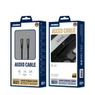 JELLICO kábel B21 JACK 3.5MM - JACK 3.5MM 1.2M Fekete