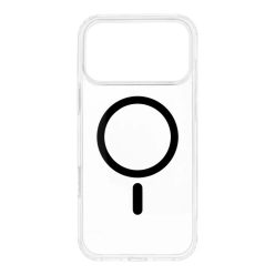   iPhone 17 Pro Max fekete Csepp Ragasztás Színes Gyűrűs Mag Tok kompatibilis MagSafe-fel (teljes gyűrű)